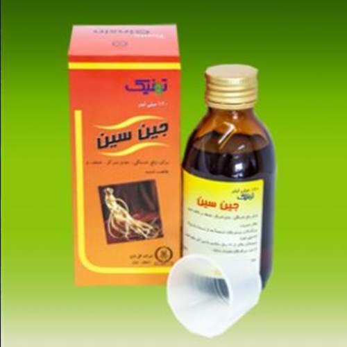 محصول تونیک جین سین از شرکت گل دارو