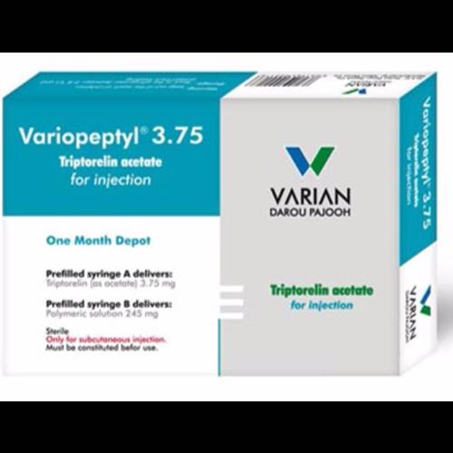 محصول واریوپپتیل 3.75 از شرکت تحقیقاتی و تولیدی واریان فارمد