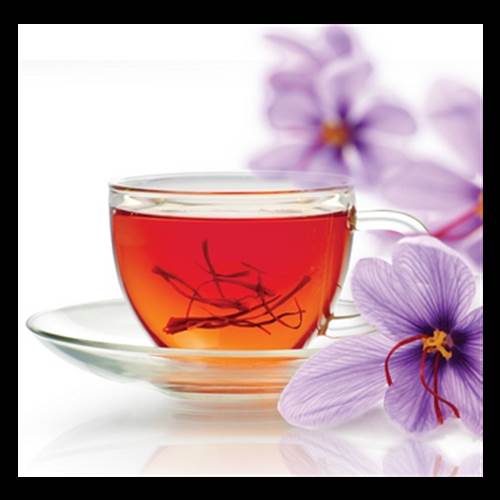محصول چای زعفرانی از شرکت گروه تولیدی وکشاورزی تروند زعفران قاینات