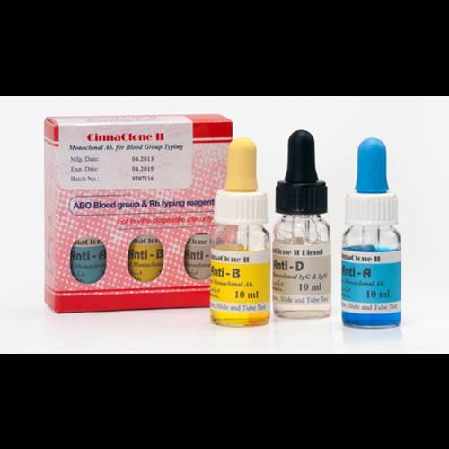 محصول CinnaClone II Anti D Antibody IgG&IgM - 10ml از شرکت تحقیقاتی وتولیدی سینا ژن