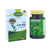 محصول کام گرین (قرص چای سبز) از شرکت کشت و صنعت و داروسازی گیاه اسانس دکتر سلیمانی