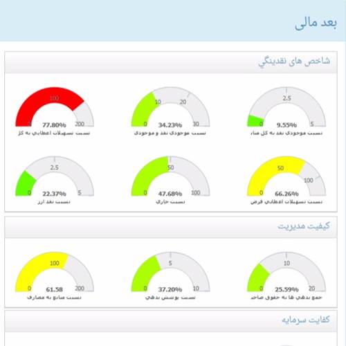 محصول سامانه هوش تجاری مدیران ارشد از شرکت داده کاوان هوشمند توسن