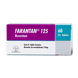 محصول بوسنتان هیدرات و قرص آن (فارانتان) از شرکت داروسازی فاران شیمی
