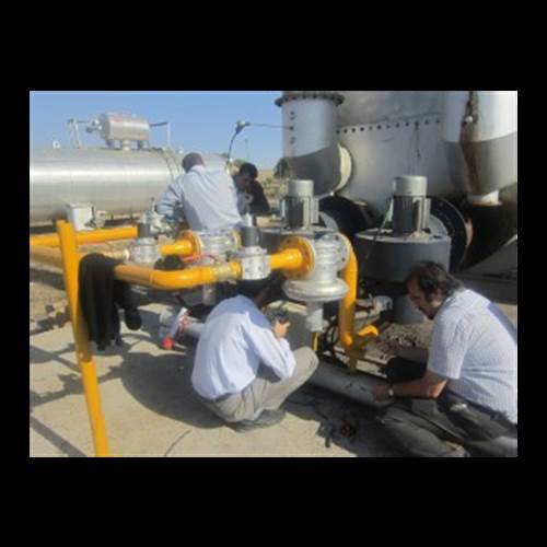 محصول بهینه سازی تجهیزات ایستگاههای تقلیل فشار گاز از شرکت بهینه سازان صنعت تاسیسات