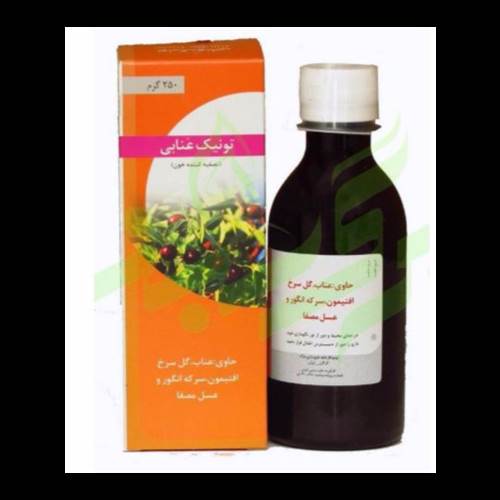 محصول شربت سکنجبین عنابی از شرکت نیاک