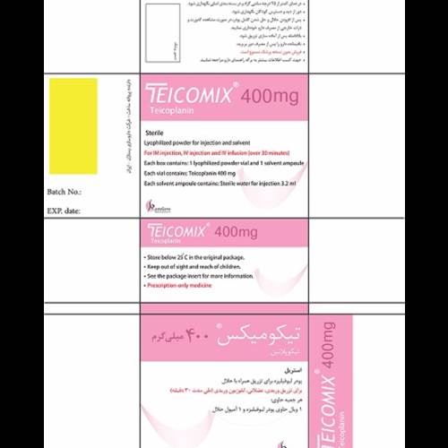 محصول Teicomix از شرکت رستا ژن دارو