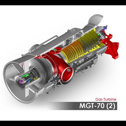 محصول توربین MGT30 پالایشگاهی از شرکت مهندسی و ساخت توربین مپنا توگا