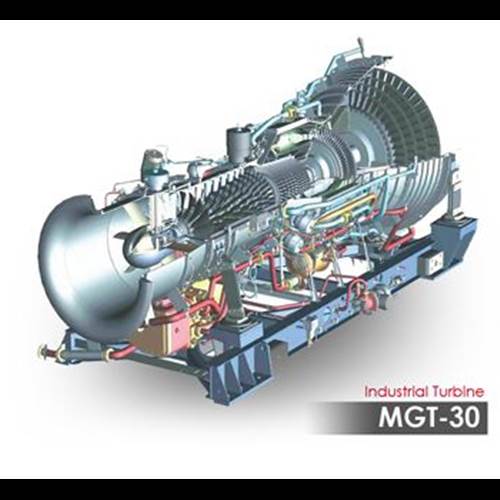 محصول توربین صنعتی MGT30 از شرکت مهندسی و ساخت توربین مپنا توگا