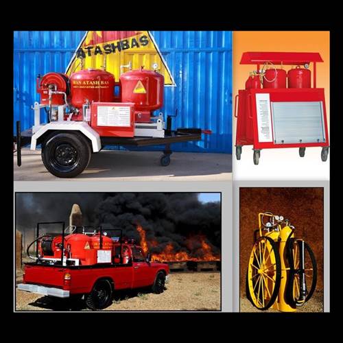 محصول سیستم اطفاء حریق کفسار هوای فشرده CAFS از شرکت صنایع آتش بس پارس